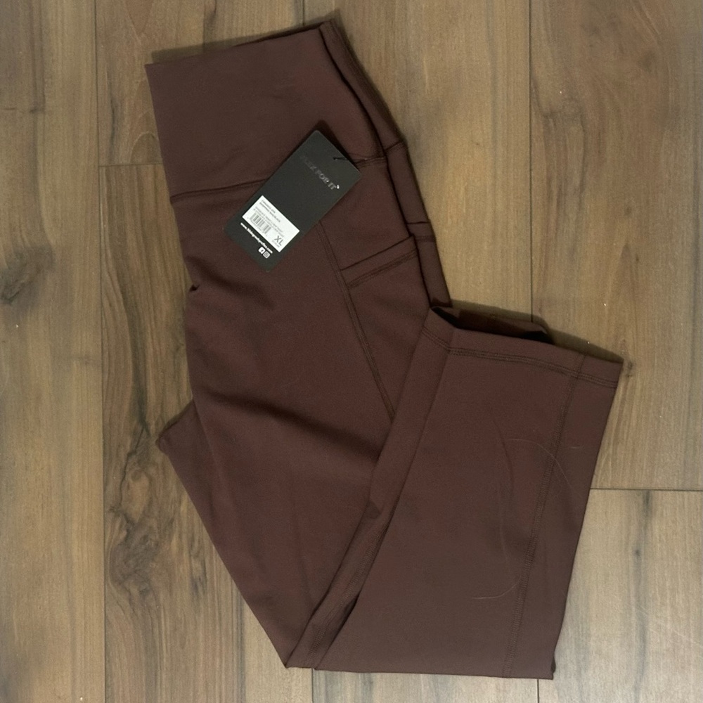 90 Degree By Reflex Chocolate Crop Tights